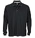 Adidas Men's ClimaCool Long Sleeve Pique Polos (XX-Large, White/Black)