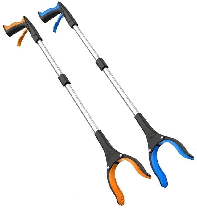 Photo 1 of Grabber Reacher Tool,FitPlus Premium Grabber Tool 32 Inch, Strong Magnet Grabber Reacher for Elderly, Lightweight Extra Long Handy for Trash, Use with Wheelchair