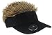 Flair Hair Mens Black Visor Flair Hair Bottle Opener One Size Fits Most