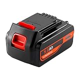 【Upgrade】 DSANKE LBXR20 5.0Ah 20V MAX Replacement Battery for Black and Decker 20V Lithium Battery LBXR20 LBXR20-OPE LB20 LBX20 LBX4020 LB2X4020-OPE