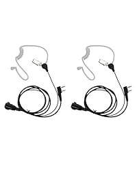 GoodQbuy - Auriculares de diadema para radio Kenwood QUANSHENG TYT BAOFENG UV5R 666s 888S Retevis H-777 (2 unidades)