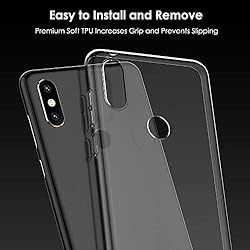 LuluMain Soft TPU Transparent Fit Protector Case