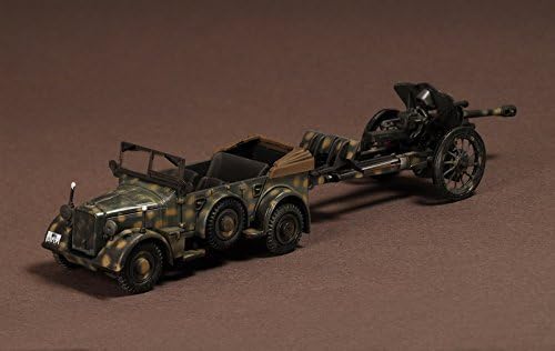 Horch Kfz 15 & 10.5 cm leFH 18 Howitzer, Germany 1941 - 1/72 Diecast by War Master by Warmaster