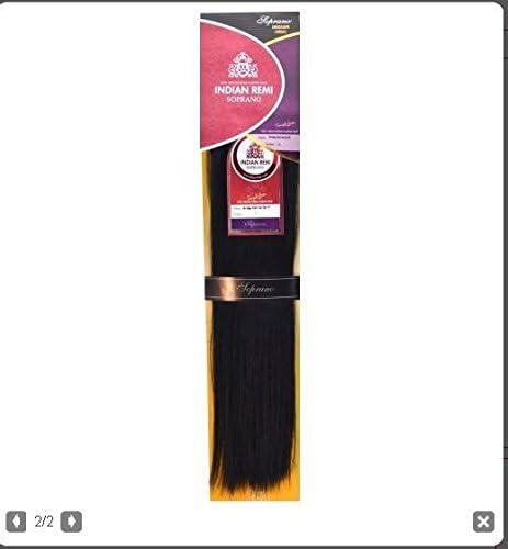 Soprano Indian Remi Hair Clip Extension 18" (18, 2)