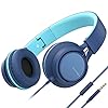 AILIHEN-MS300-Wired-Headphones-with-Microphone-Folding-Lightweight-Headset-for-Cellphones-Tablets-Smartphones-Chromebook-Zoom-Skype-Mp34-Indigo Ailihen MS300 Wired Headphones with Microphone for Chromebook Laptop Computer Smartphone, 3.5mm Foldable Lightweight…