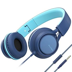 AILIHEN-MS300-Wired-Headphones-with-Microphone-Folding-Lightweight-Headset-for-Cellphones-Tablets-Smartphones-Chromebook-Zoom-Skype-Mp34-Indigo Ailihen MS300 Wired Headphones with Microphone for Chromebook Laptop Computer Smartphone, 3.5mm Foldable Lightweight…