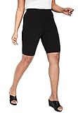 Roamans Women's Plus Size Pull On Bike Shorts