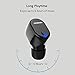 NENRENT S610 Bluetooth Earbud, Smallest Mini V4.1 Wireless Bluetooth Headset Headphone Earphone with Car Charger Mic Hands-Free Calls for iPhone iPad Samsung Galaxy LG HTC and Smartphones (Black)