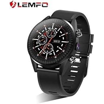 Amazon.com: LEMFO KC05 2019 4G Smart Watch Android 7.1.1 ...