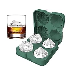 Ice Cube Tray, HANCELANT 2.5inch Ice Cube Molds, 2