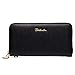 BOSTANTEN Women Leather Wallet Clutch Purses Card Cash Holder Long Wallets Black
