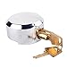 Hidden Shackle Padlock, 73mm/2.87 inch, Stainless Steel Security Hasp Lock Set, Heavy Duty Door Lock for Gates, Trailers, Sheds