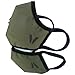 Vogmask Olive CV N99 Carbon Filter and Exhale Valve / Medium (under 120 lbs)