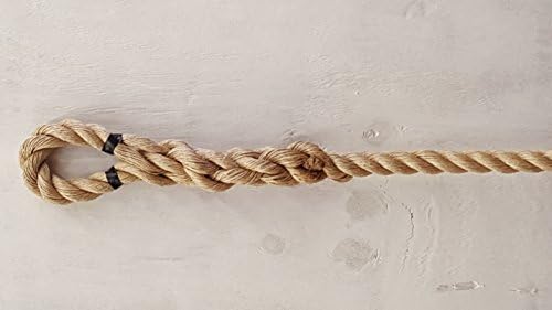 1-1/2" X 50' Unmanila Rope with Spiced eye