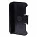 iPhone 4s Case, Harsel Defender Series Heavy Duty Tough Rugged High Impact Armor Hybrid Military with Belt Clip Built-in Screen Protector Case Cover for Apple iPhone 4s /4g (Black/Black)