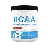 Bodybuilding Signature BCAA Powder | Essential Amino Acids | Nutrition Supplement | Promote Muscle Growth and Recovery | 30 Servings, Cherry Limeade