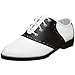 Pleaser Saddle-50 Size 10 White Black Saddle Shoes