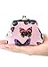 POPUCT Fashion Women's Cute Classic Exquisite Buckle Mini Coin Purse (4 pack)(D)