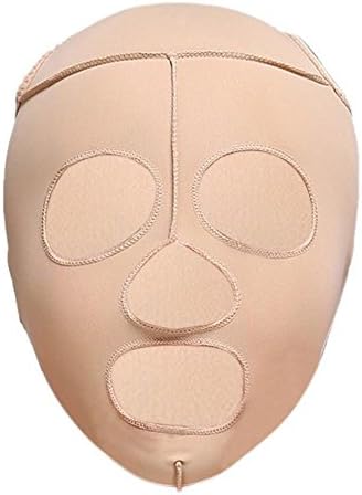 Geetobby Anti Wrinkle Belt Full Face Slimming Cheek Mask Lift V Face Line Slim up Belt Strap Facial Massage Bandage for Women Ladies Girls
