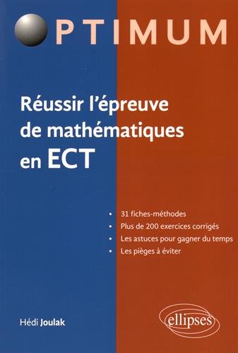 Réussir l'épreuve de mathématiques en ECT