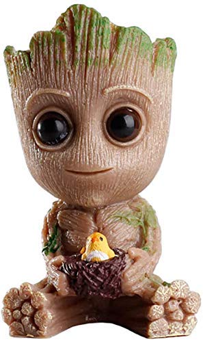 Jemima Works Baby Groot Decorative Indoor/Outdoor Plant | Pen Pencil Stand
