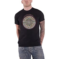 Générique The Beatles T Shirt Original SGT Pepper Drum Band Logo Officiel Homme Nouveau - Les Beatles, Paul McCartney, John Lennon, RIngo Starr, George Harrison