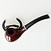 Sonline New Durable Wooden Pipe Smoking Tobacco Cigar Pipes Cool Gift With Stand Present