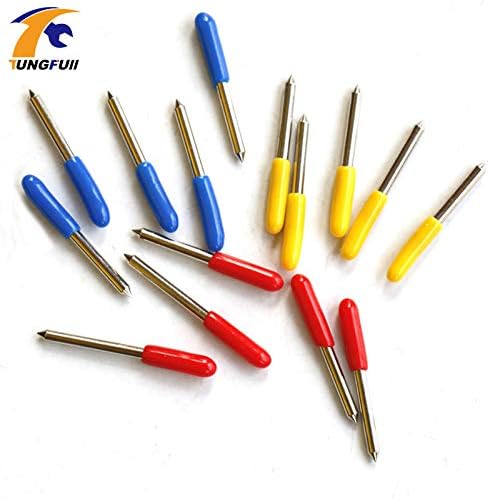 1 lot 30 45 60 Degree GCC Liyu Rabbit Redsail Blades 20 pcs Roland Cutting Plotter Vinyl Cutter Blade Knife