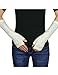 Dahlia Women's Sparkling Rhinestone Acrylic Fingerless Arm Warmer Gloves