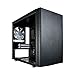 Fractal Design Nano S Window - Mini Tower Computer Case - ITX - Optimized for High Airflow and Silent Computing with ModuVent Technology -2x Fractal Design Dynamic X2 GP-14 Fans included -Black Window