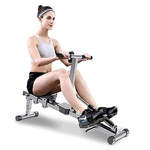 Rowing Machine For Home Use Foldable, Indoor Exercise Equipment, Male And Female Weight Loss Muscle Training, Fitness Rower For Gym Bedroom Business