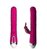 Personal Vibrating Magic Wands Dual Motor Powerful Massager for Women, Rose