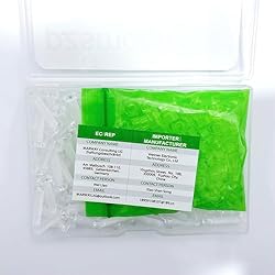 Pzsmocn 200 Pieces/100 Sets M4*16 mm PC Transparent