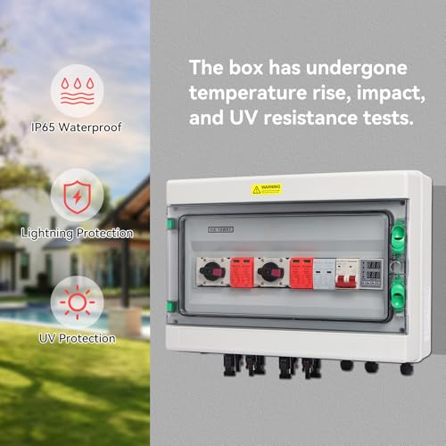Surge Protection for Photovoltaic Systems - Solar Junction Box DC 1000V/AC 230V, Dissecting Switch Dc500V/Ac230V Distribution Box
