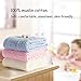Viviland Baby Washcloths Wash Cloths for Babies,Muslin Washcloths Baby,12-Pack,12 X 12 inches Absorbent and Soft Newborn Essentials Must Haves - Colorful