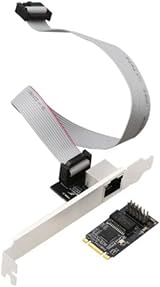 Frefgikty M.2 2.5G Gigabit Network Card 2500M I226 Chip B+M Key Ethernet Adapter view 1