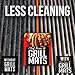BBQ Grill Mats - 2 Non-Stick, Reusable Grilling Mats - Suitable for Barbecue Grills, Baking in The Oven and Your Smoker