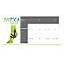 ZaTech Plantar Fasciitis Sock, Compression Socks (Black/Gray, Medium)