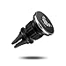 MUSTTRUE Universal Phone Holder for Car Air Vent , Magnetic Mount Holder with Fast Swift-Snap Technology for Smartphones (sliver)