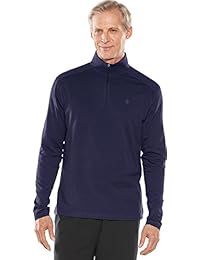 Coolibar UPF 50+ Sonora Quarter-Zip - Protector solar para hombre