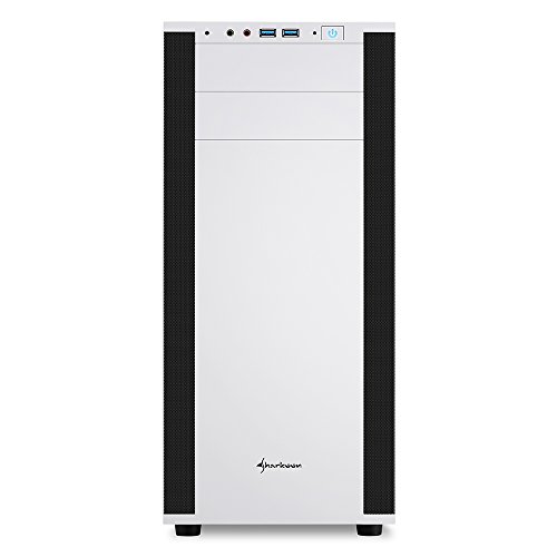 Sharkoon-M25-W-Caja-de-Ordenador-PC-Gaming-Semitorre-ATX-Acrlico-Blanco