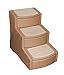 Pet Gear Easy Step III Pet Stairs, 3-step/for cats and dogs up to 150-pounds, Large, Cocoa