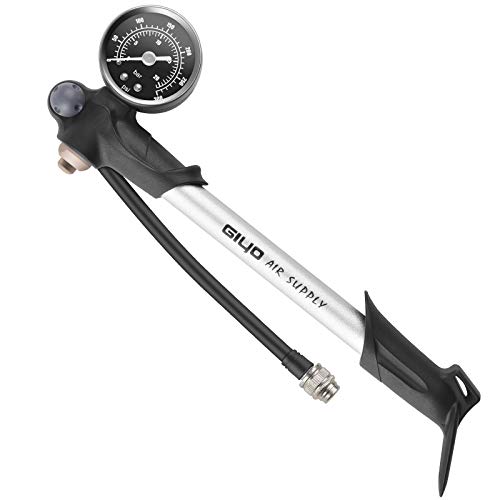 Shock Pump, [300PSI] [Fit Schrader] Diyife Front Fork Pump with Gauge & Air Release Button, High Pressure Anti Leak Portable Bike Suspension Pump for Mountain bike, Shock Absorber, Wheelchair