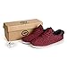 LeoVera Unisex LED Shoes USB Charging Flashing Sneakers Light Up Shoes for Women Men LVYZ005-Red-43
