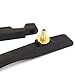 ROSENICE Adjustable Mandolin Bridge Compensated Ebony (Random Color)