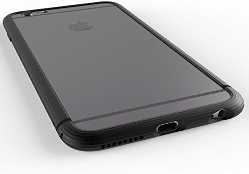 [Made in Japan] SQUAIR "The Edge" [Black] iPhone 6 Plus Bumper case for iPhone 6 Plus | Alminum Metal Bumper Frame