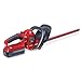 Toro 20 Volt Max 22 Inch (56 Centimeter) Cordless Hardened Steel Hedge Trimmer with Rotating Hand Work Grip Handles and Downloadable MyToro App, Red