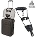 YISAMA Travel Accessories Add a Bag Bungee Cords Elastic,Luggage Strap,Elastic to Hold Handbag,Laptops,Coat On Trolley Suitcase. (Black)