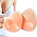 Fibevon Waterproof Silicone Breast Bra A to D Cup Bikini Gel Inserts Swimsuit Pads Enhancer Bra Inserts