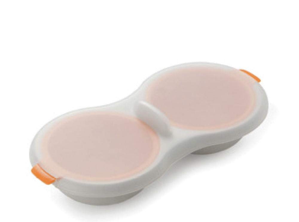 YuaerHuevera con Tapa de Material plástico Comestible Horno de ...